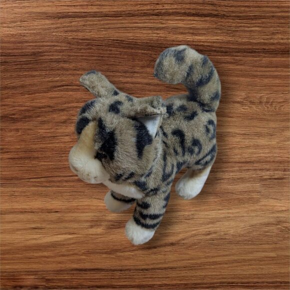 Douglas Cuddle Toy Kitty Cat Spotted Leopard Kitten Plush Realistic Kitten 9" - Picture 3 of 12
